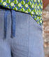 MADNESS 7/8 broek ZITA BLUE biologisch katoen gauze