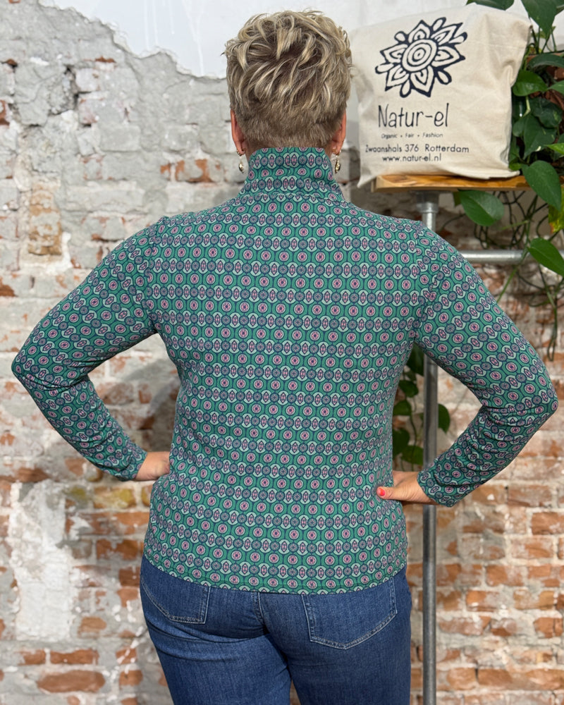 MADNESS coltrui TILE GREEN van biologisch katoen