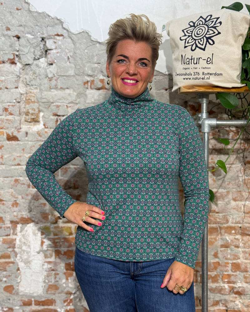 MADNESS coltrui TILE GREEN van biologisch katoen