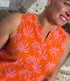 MADNESS top HERA PALMS biologisch katoen voile