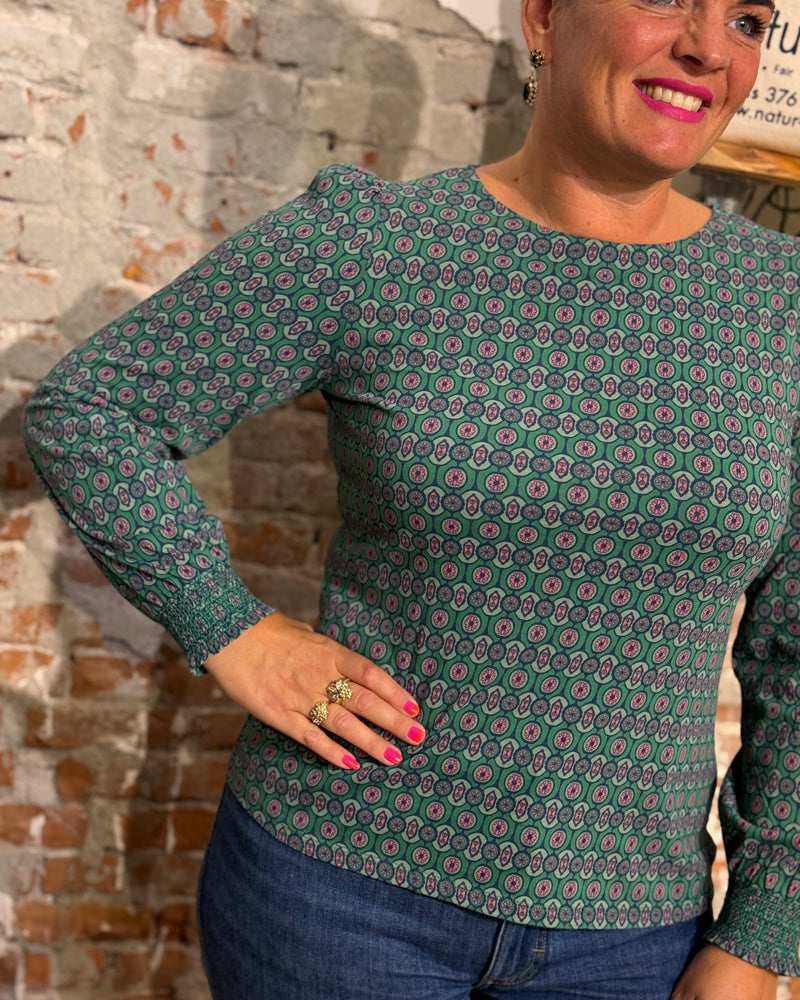 MADNESS Rollkragenpullover VALE BLUE aus Bio-Baumwolle