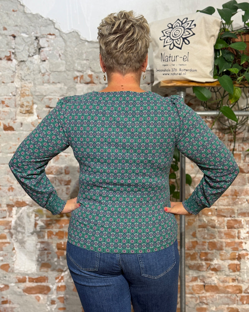 MADNESS Rollkragenpullover VALE BLUE aus Bio-Baumwolle