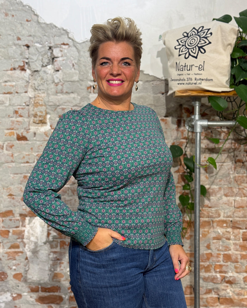 MADNESS Rollkragenpullover VALE BLUE aus Bio-Baumwolle