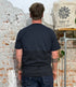 MAZINE gestreept shirt HALFWAY STRIPE van biologisch katoen