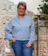 MAZINE bomber jasje VIVIAN BLUE biologisch katoen