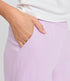 MAZINE linnen broek RITA LAVENDER met wijde pijpen