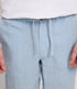 MAZINE linnen korte broek EVAN BLUE bermuda
