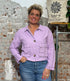MAZINE linnen blouse jasje JELKA LAVENDER