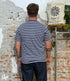 MAZINE gestreept shirt MULTI INDIGO van biologisch katoen