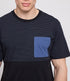 MAZINE gestreept shirt HALFWAY STRIPE van biologisch katoen