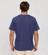MAZINE gestreept shirt WOBBLY BLUE van biologisch katoen