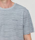 MAZINE gestreept shirt WOBBLY ICE van biologisch katoen
