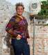 Wollen vest van 100% alpaca AUTUMN DREAMS