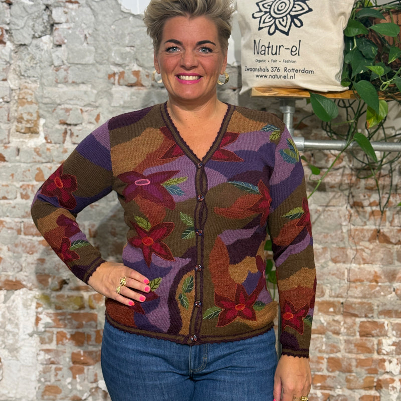 Wollweste aus 100% Alpaka AUTUMN DREAMS