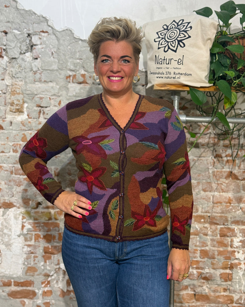Wollweste aus 100% Alpaka AUTUMN DREAMS