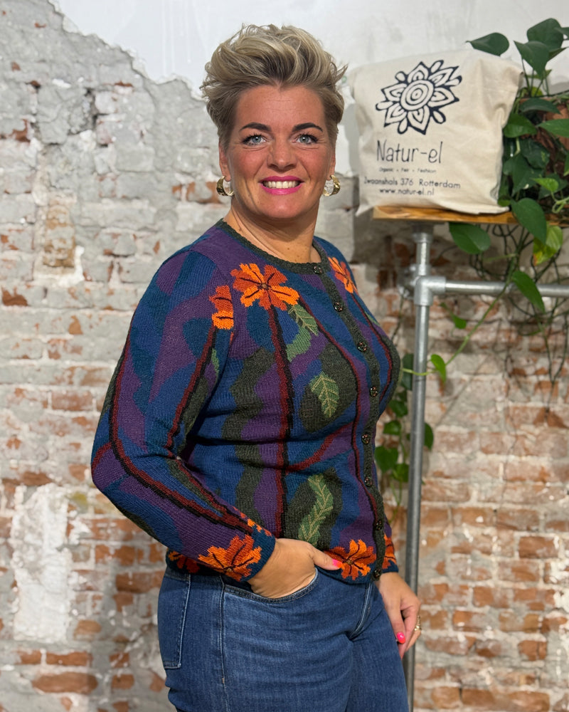Wollweste aus 100% Alpaka AUTUMN DREAMS