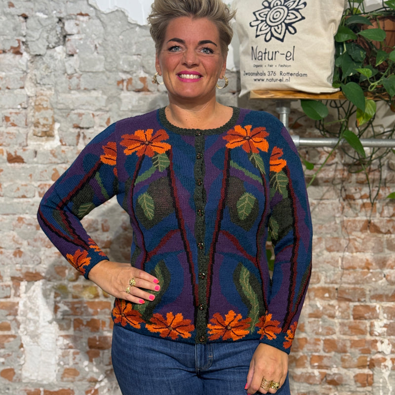Wollweste aus 100% Alpaka AUTUMN DREAMS