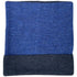 DE COLORES nierwarmer alpaca BLAUW ZWART 86 REVERSIBLE