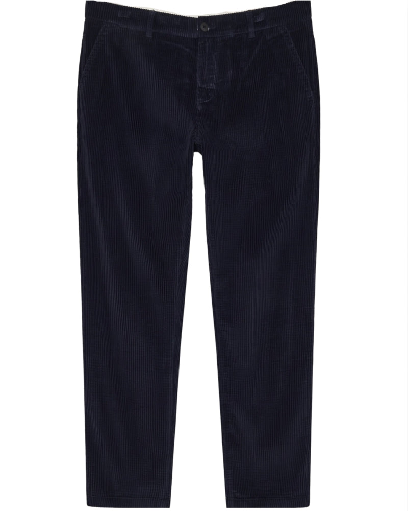 Chino broek corduroy WALES NIGHT biologisch katoen KCA