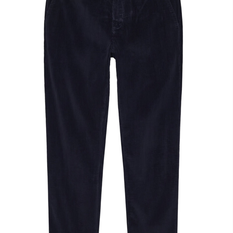 Chino broek corduroy WALES NIGHT biologisch katoen KCA