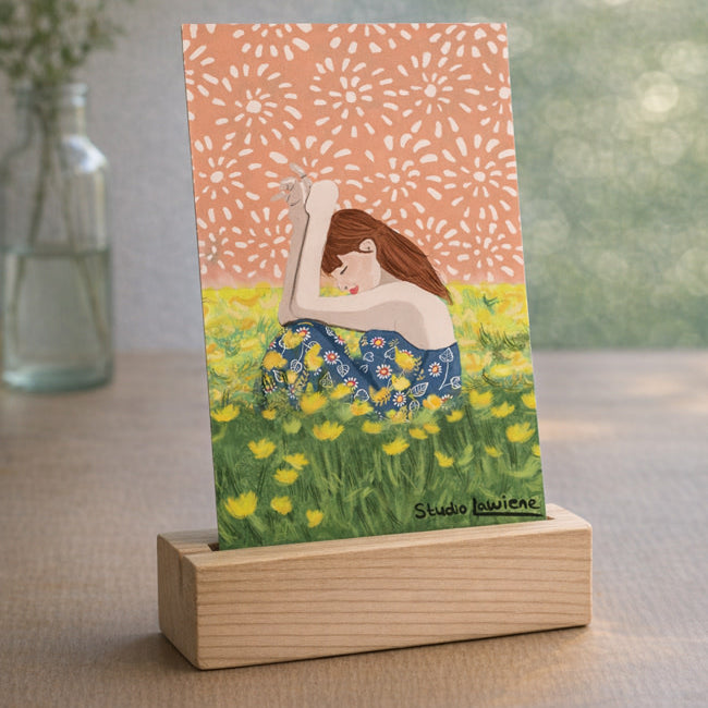 Wens kaart FIELD OF THOUGHT van studio Lawiene A6