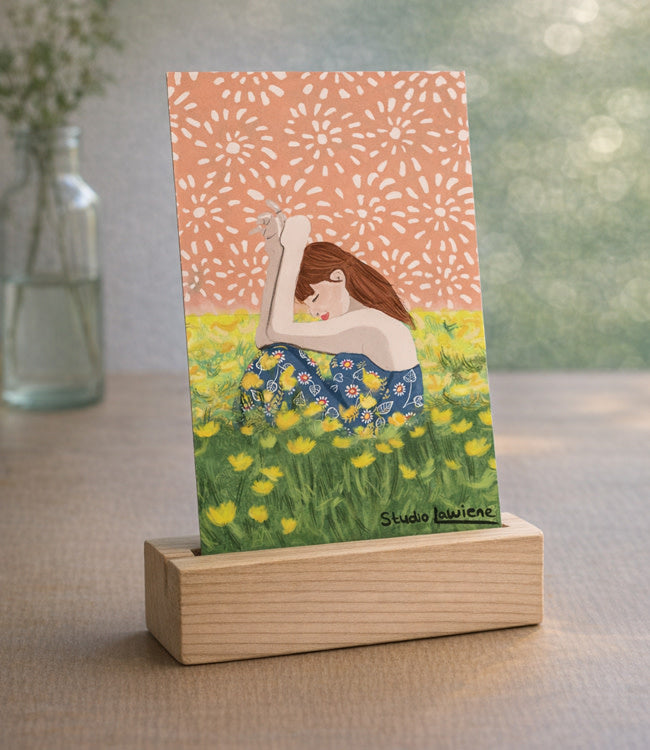 Wens kaart FIELD OF THOUGHT van studio Lawiene A6