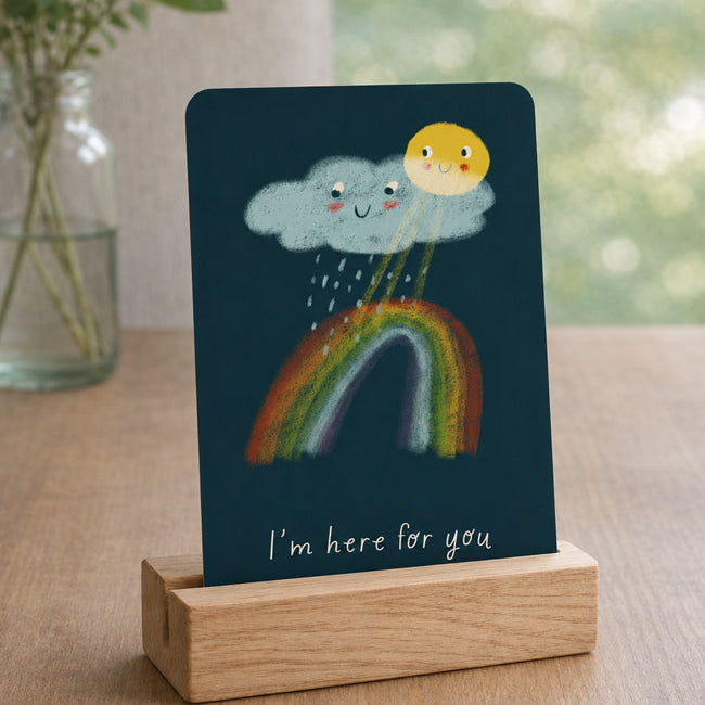 Wens kaart I'M HERE FOR YOU A6 van illu-ster
