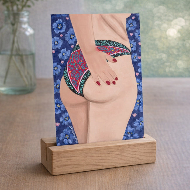 Wens kaart OWN WHO YOU ARE van studio Lawiene A6