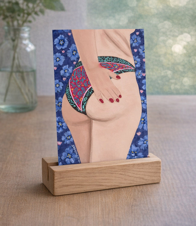 Wens kaart OWN WHO YOU ARE van studio Lawiene A6