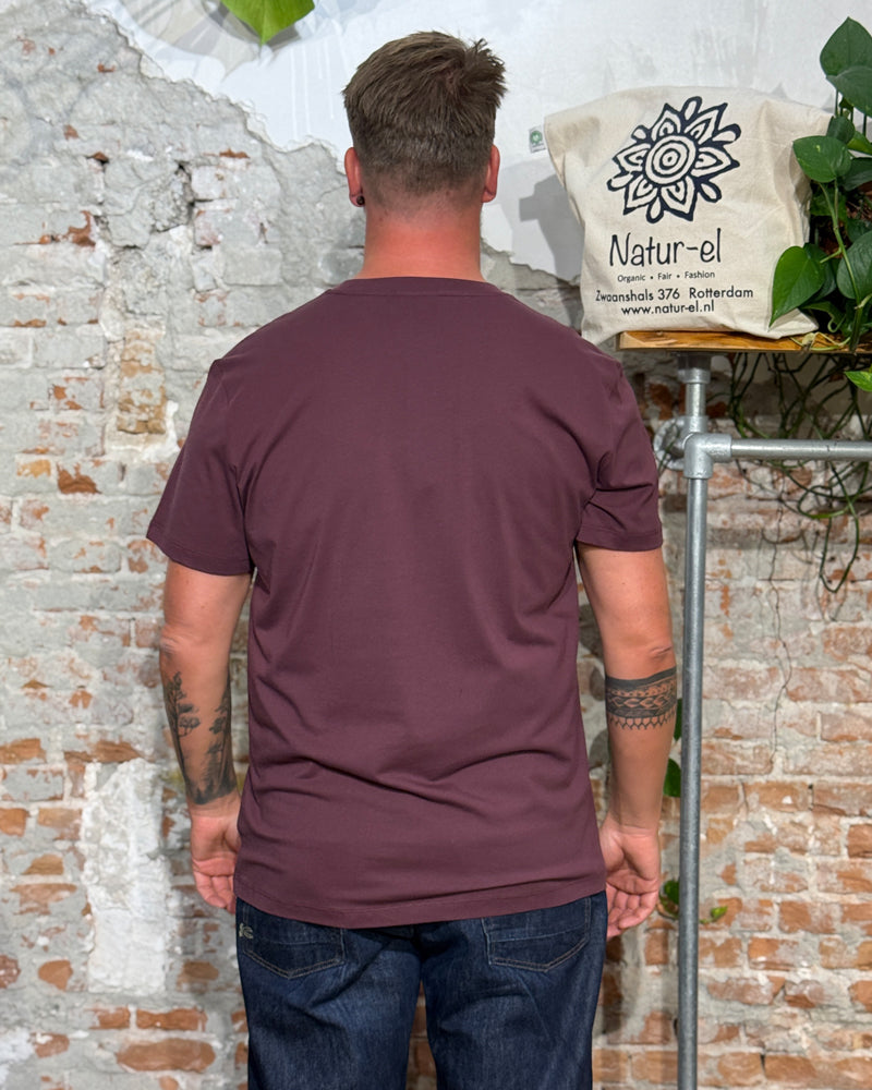 RECOLUTION basic men's shirt AGAVE LAZY organic cotton