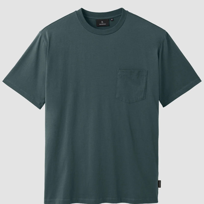 RECOLUTION basic heren shirt SERIS GREEN biologisch katoen