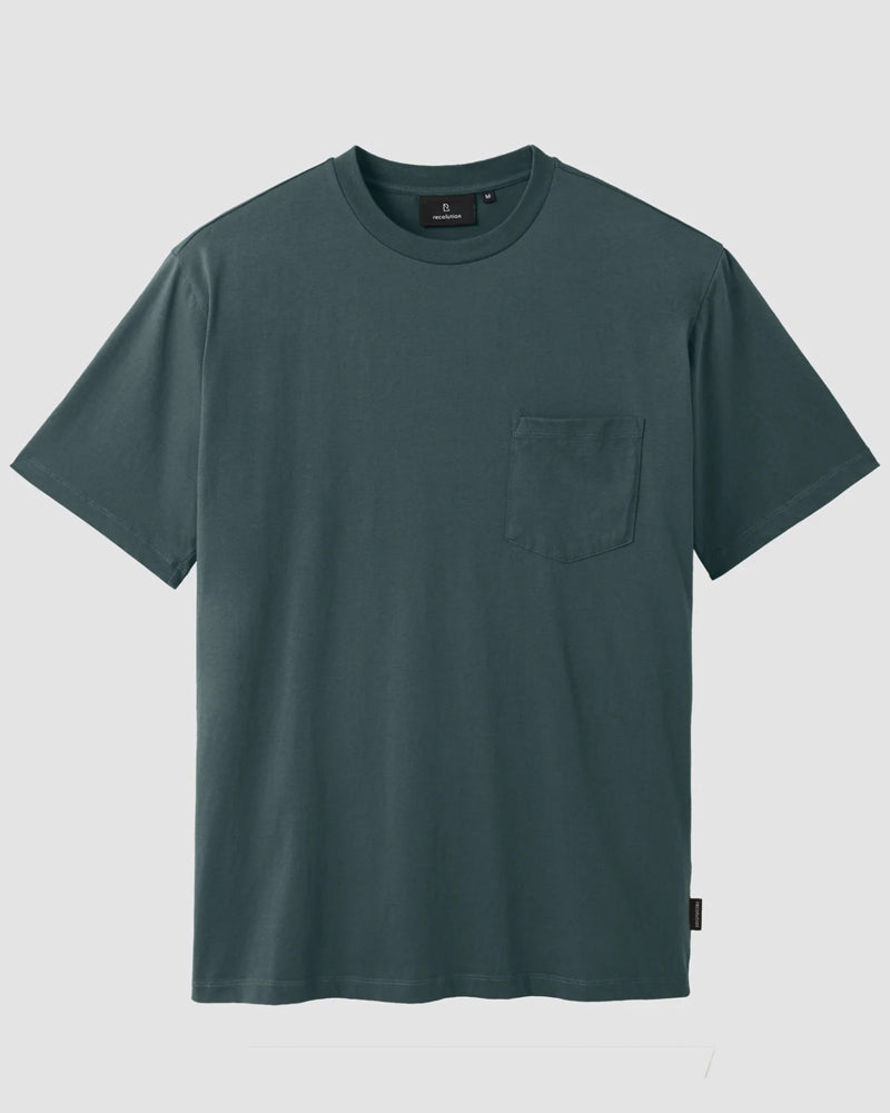 RECOLUTION basic heren shirt SERIS GREEN biologisch katoen