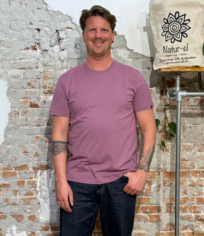 RECOLUTION basic heren shirt TULIP van biologisch katoen