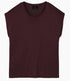 RECOLUTION shirt met kapmouw MITHILA PLUM ecovero