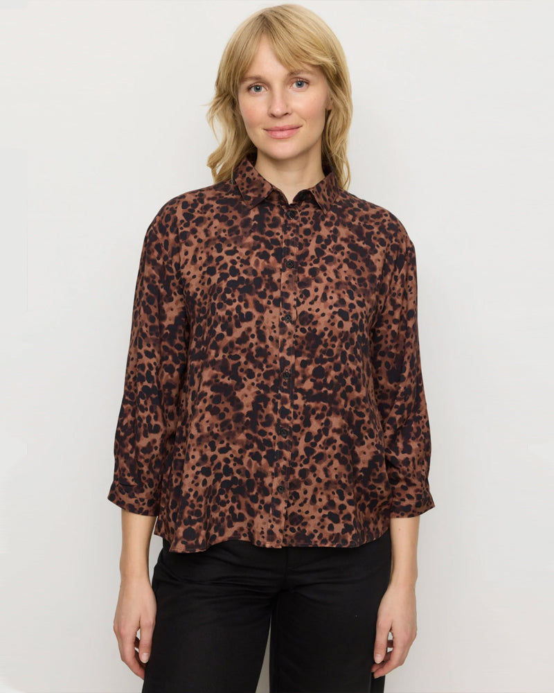 RECOLUTION Blouse met print CYPRES LEO van ecovero