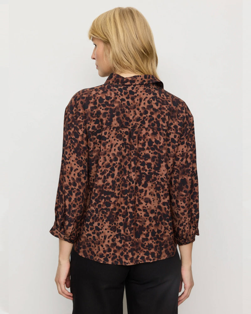 RECOLUTION Blouse met print CYPRES LEO van ecovero