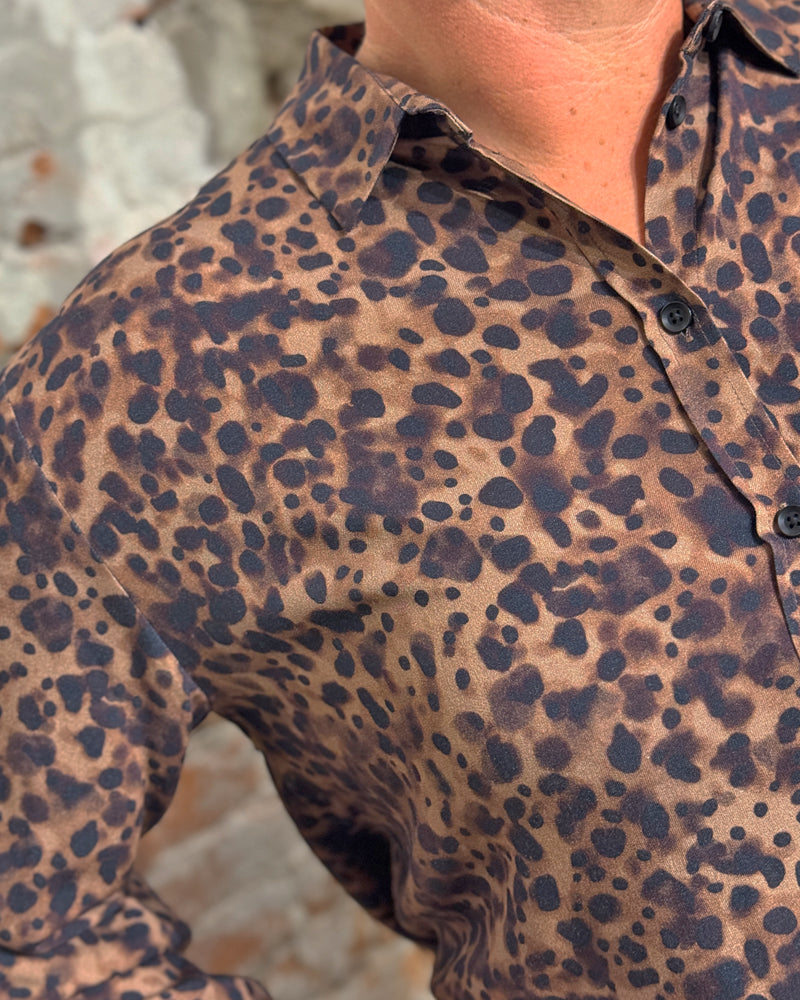 RECOLUTION Blouse met print CYPRES LEO van ecovero