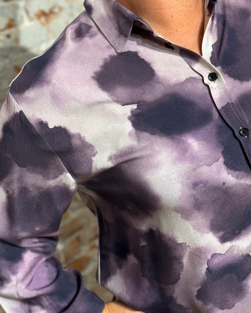 RECOLUTION Blouse met print CYPRES WATERDROP van ecovero