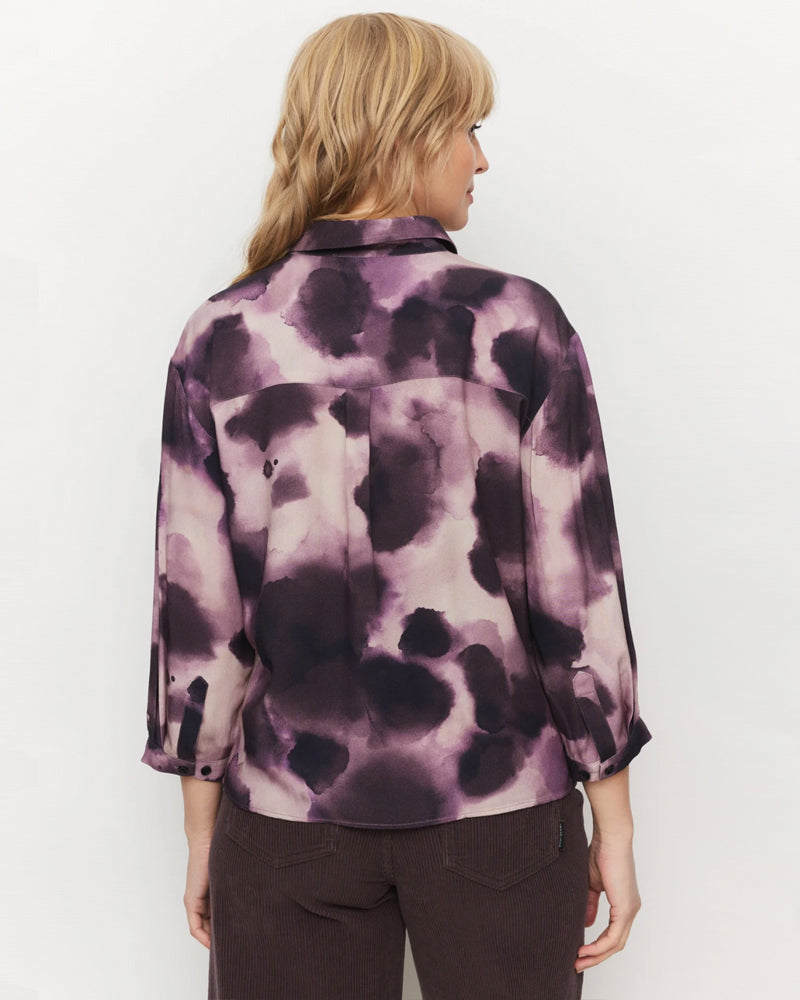 RECOLUTION Blouse met print CYPRES WATERDROP van ecovero