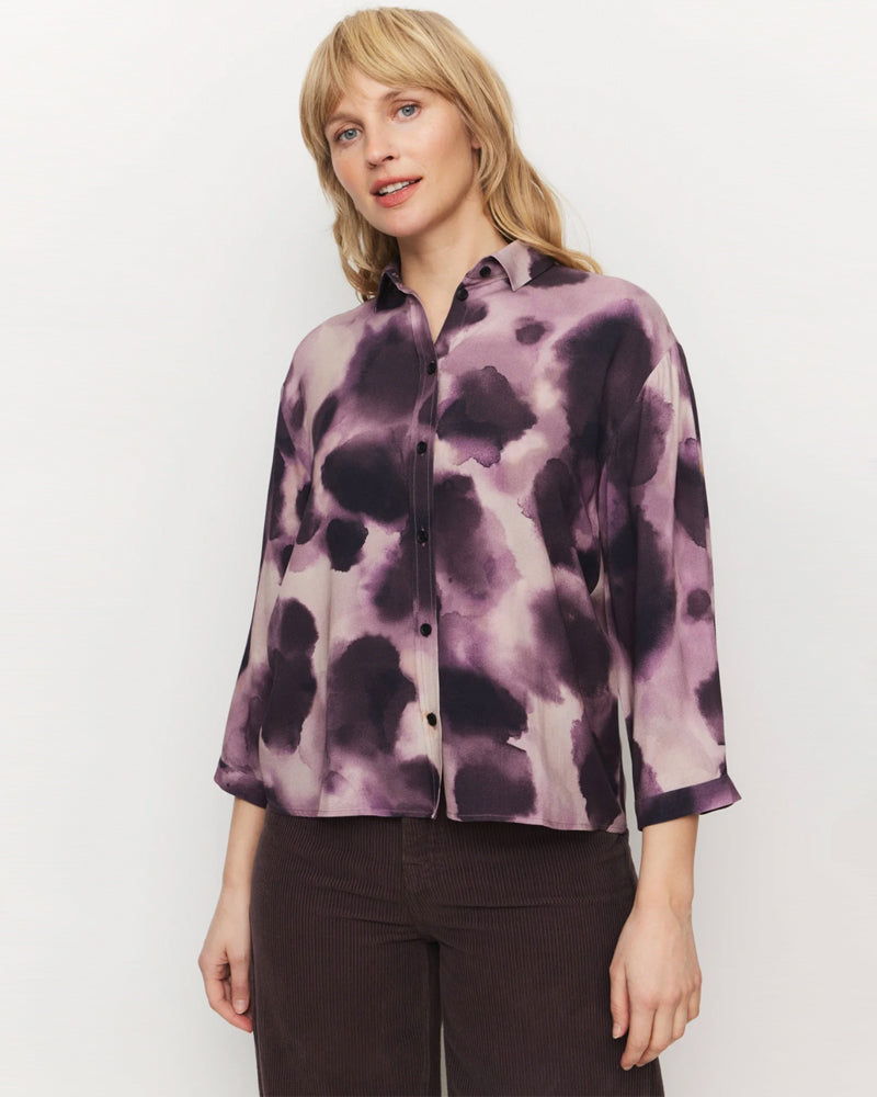 RECOLUTION Blouse met print CYPRES WATERDROP van ecovero