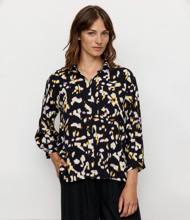 RECOLUTION Blouse met print CYPRES BLURRY van ecovero