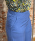 RECOLUTION wijde broek LEA BLUE van ecovero