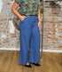 RECOLUTION wijde broek LEA BLUE van ecovero