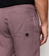 RECOLUTION korte broek CURT GRAPE ecovero en linnen