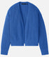 RECOLUTION openvallend vest INGA BLUE biologisch katoen