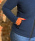 REIFF wollen Jas vest dames wolfleece MARINE