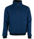 REIFF Wolfleece schipperstrui met rits heren MARINE