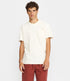 REVOLUTION T-shirt BOMMETJE OFFWHITE biologisch katoen