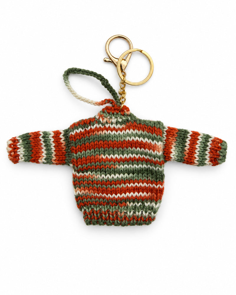 RITI SAMI Sleutelhanger mini wollen trui 100% alpaca AUTUMN fairtrade