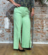 SKFK broek split in pijp NAREA LIGHT GREEN
